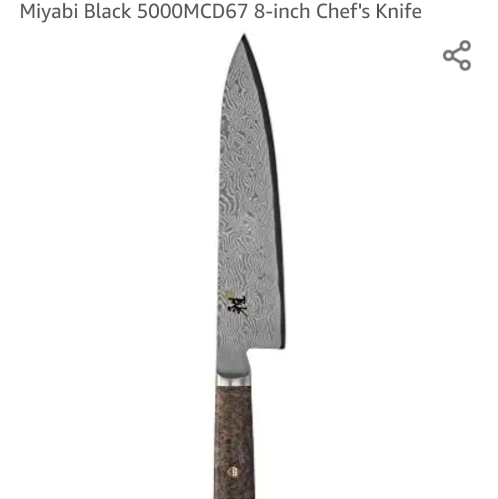 Moyabi 8in chef knife